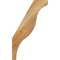 Ekena Millwork 4"W x 12"D x 20"H Funston Rough Sawn Knee Brace, Western Red Cedar BRC04X12X20FST00RWR - alternate 2
